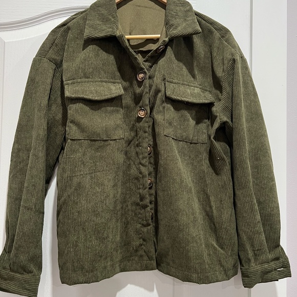 Green Corduroy Jacket - Picture 2 of 2